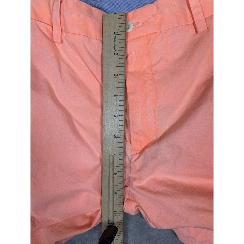 Polo Ralph Lauren Mens 31 Orange Pima Cotton Chino Shorts Classic Fit Preppy